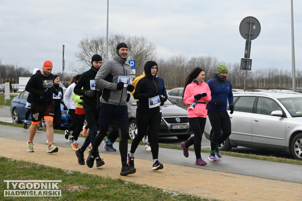 Bieg sylwestrowy nad Jeziorem Tarnobrzeskim 2025