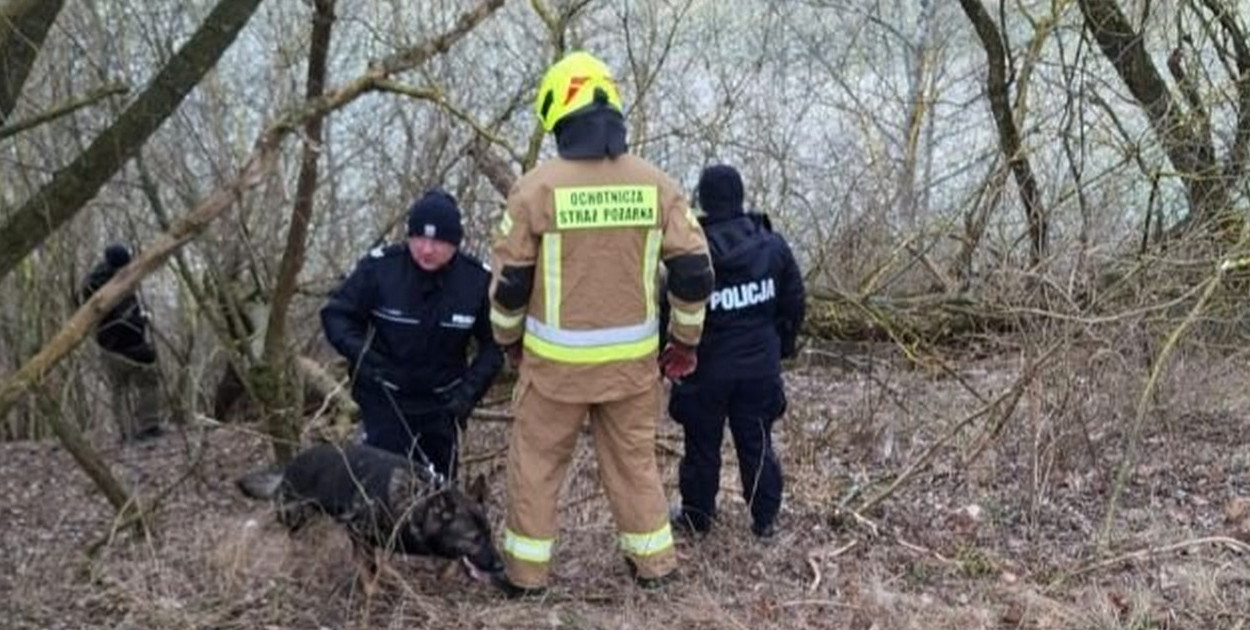 Poszukiwania zaginionej z gminy Lipnik