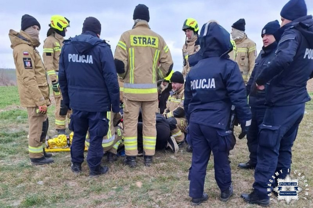 Poszukiwania zaginionej z gminy Lipnik