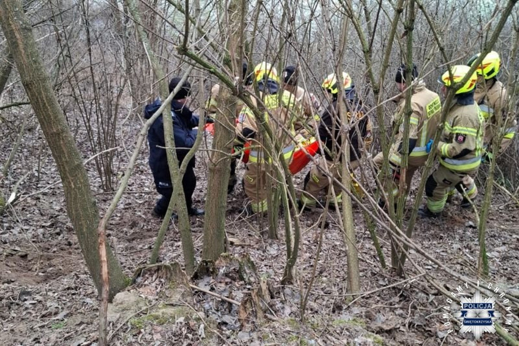 Poszukiwania zaginionej z gminy Lipnik