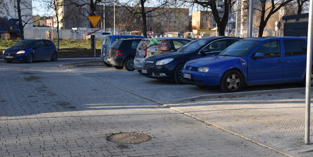 Parking przy Jędrusiu w Tarnobrzegu