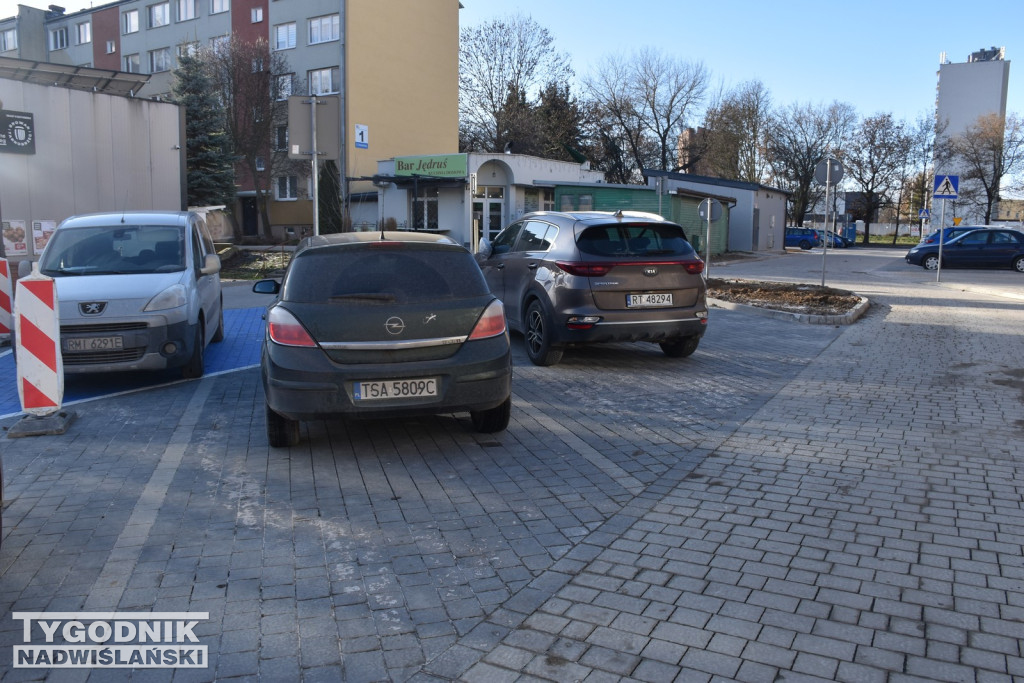 Parking przy Jędrusiu w Tarnobrzegu