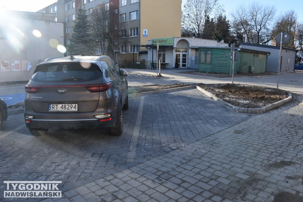 Parking przy Jędrusiu w Tarnobrzegu