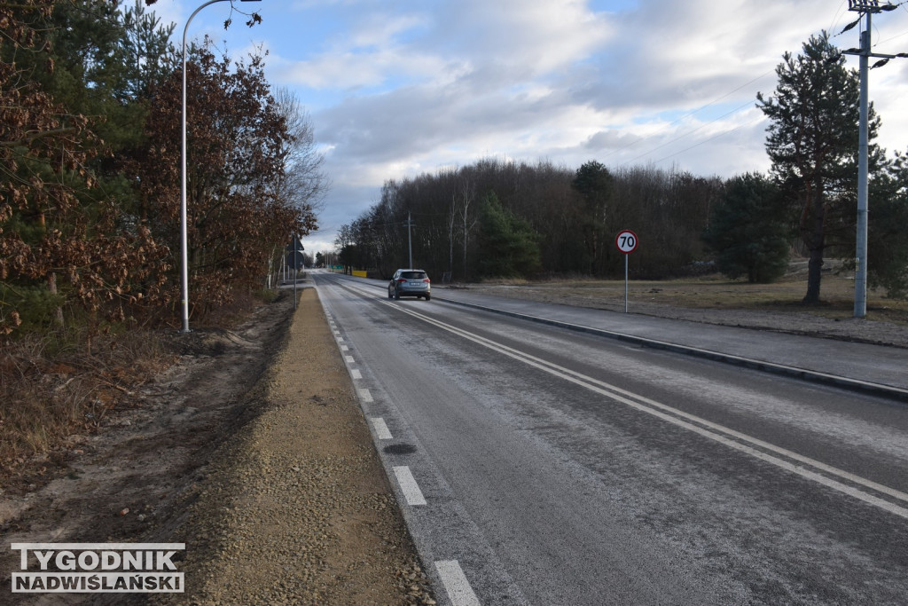 Ulica Bema w Tarnobrzegu po przebudowie