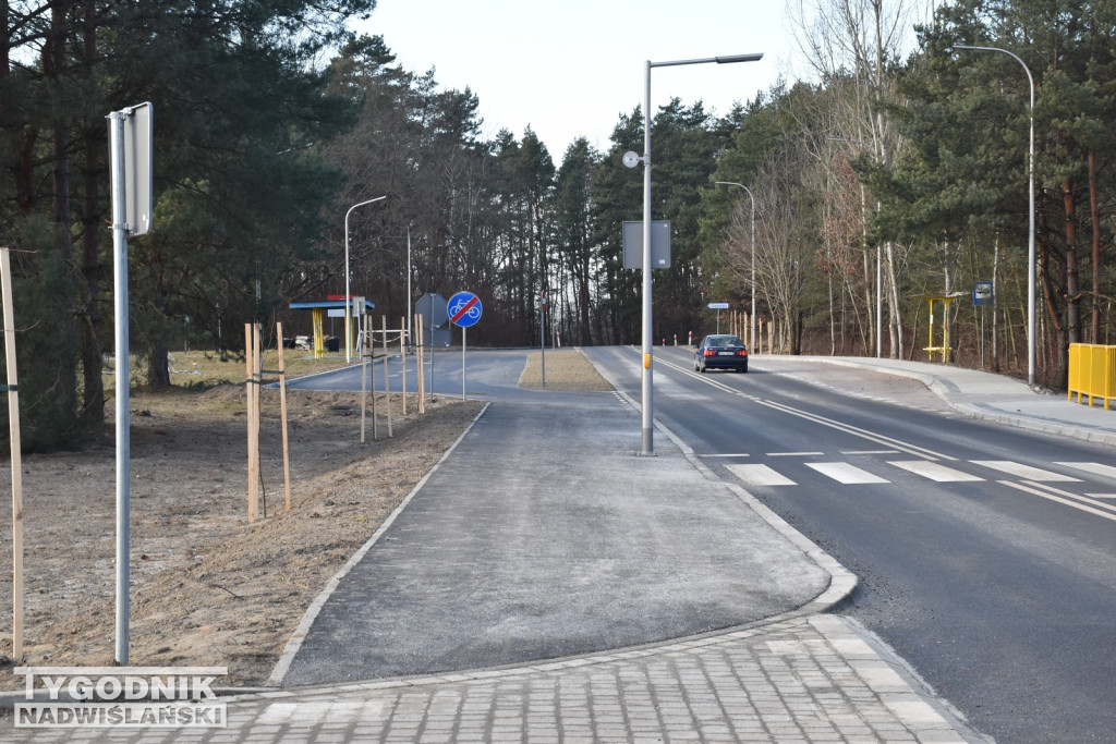 Ulica Bema w Tarnobrzegu po przebudowie