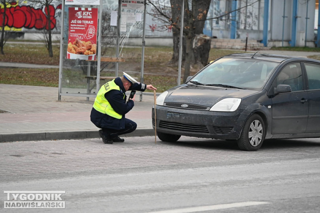 Potrącenie pieszej w Tarnobrzegu