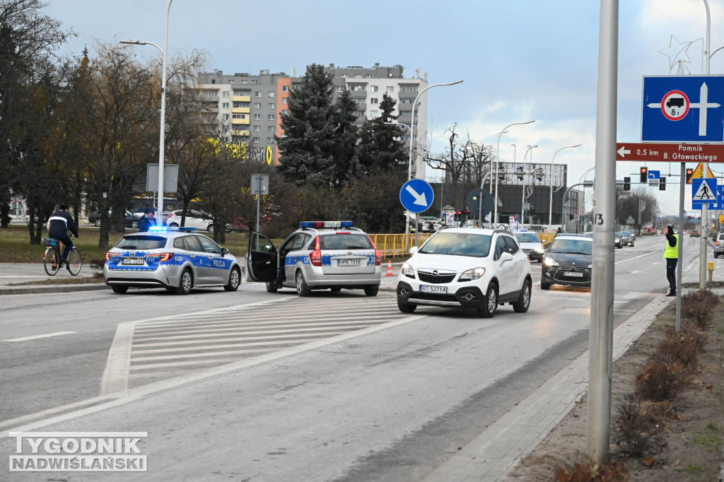 Potrącenie pieszej w Tarnobrzegu