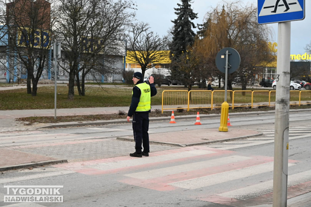 Potrącenie pieszej w Tarnobrzegu