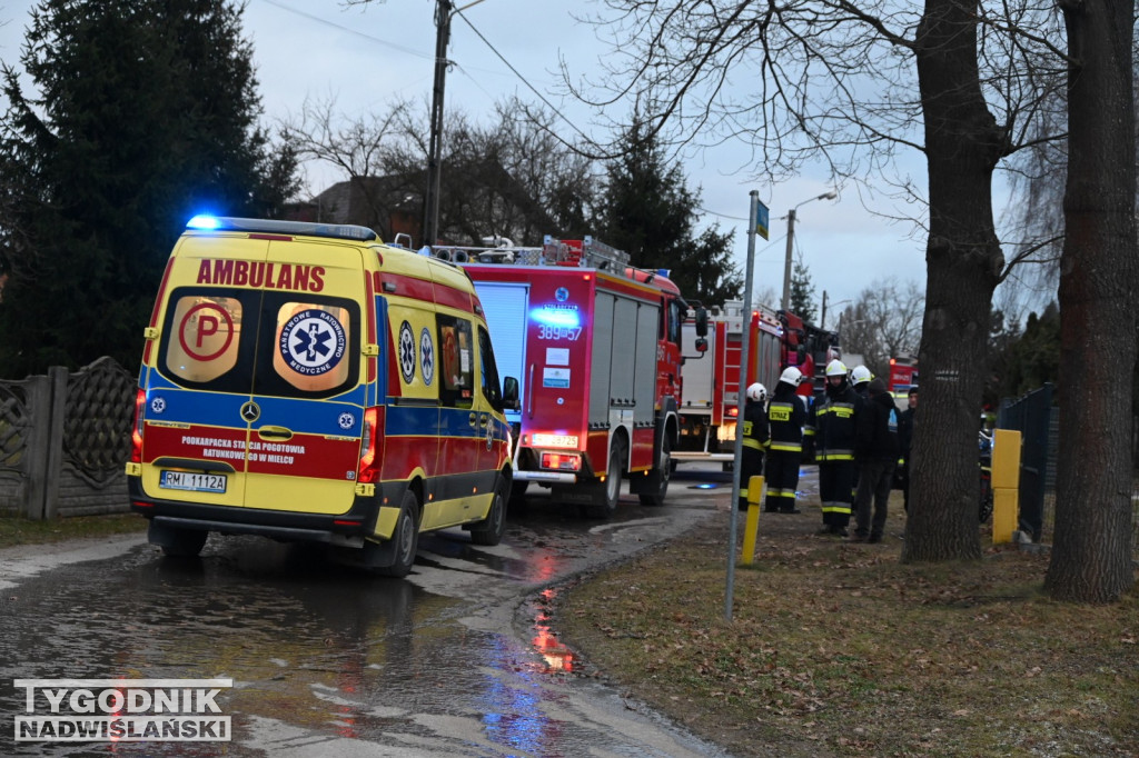 Pożar w Tarnobrzegu