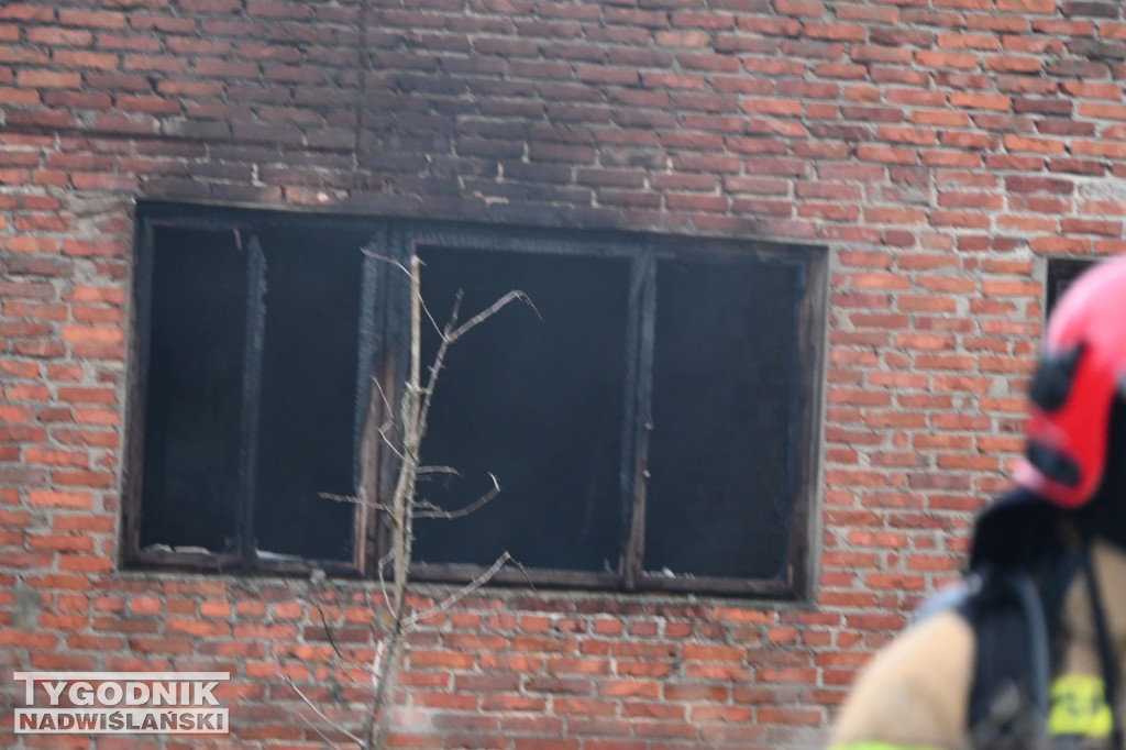 Pożar w Tarnobrzegu