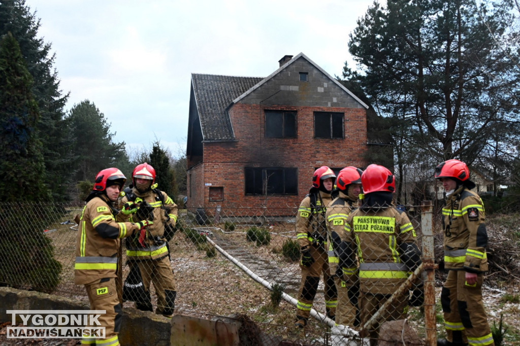 Pożar w Tarnobrzegu