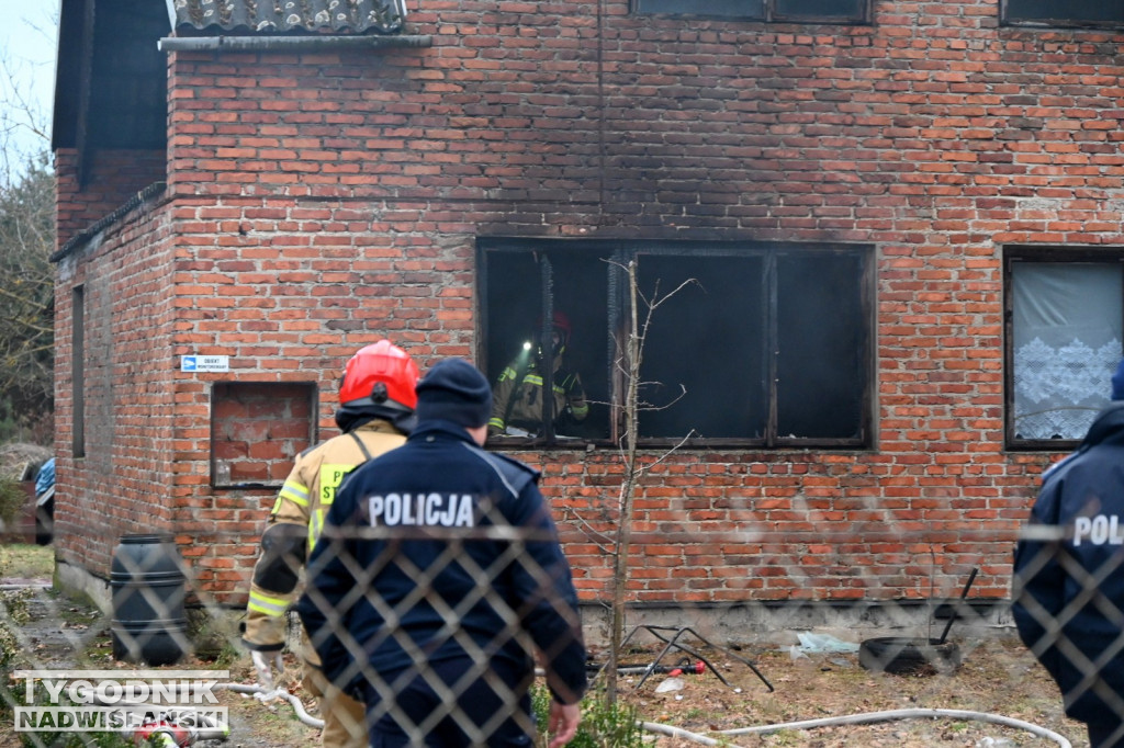 Pożar w Tarnobrzegu