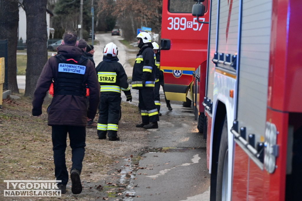 Pożar w Tarnobrzegu