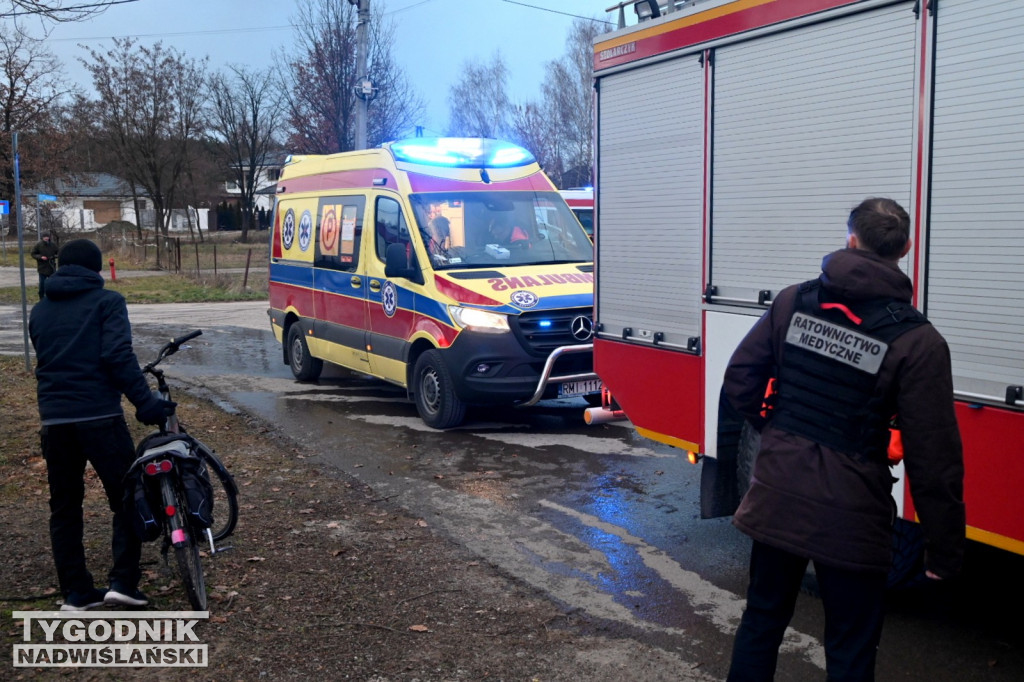 Pożar w Tarnobrzegu