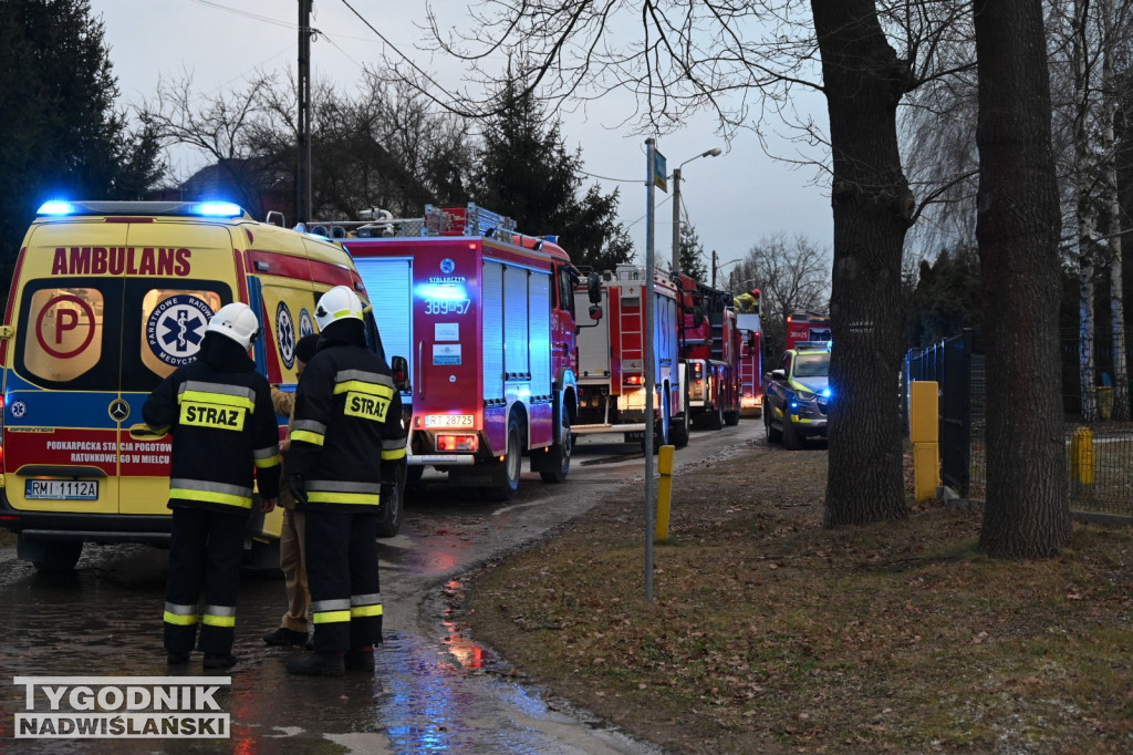 Pożar w Tarnobrzegu