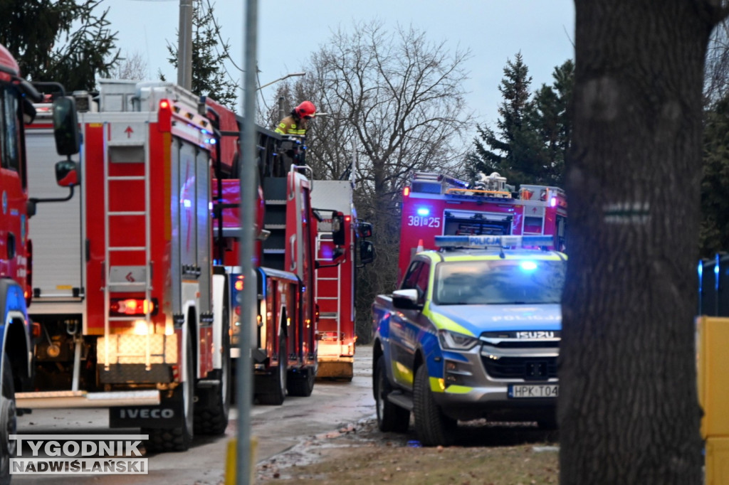 Pożar w Tarnobrzegu