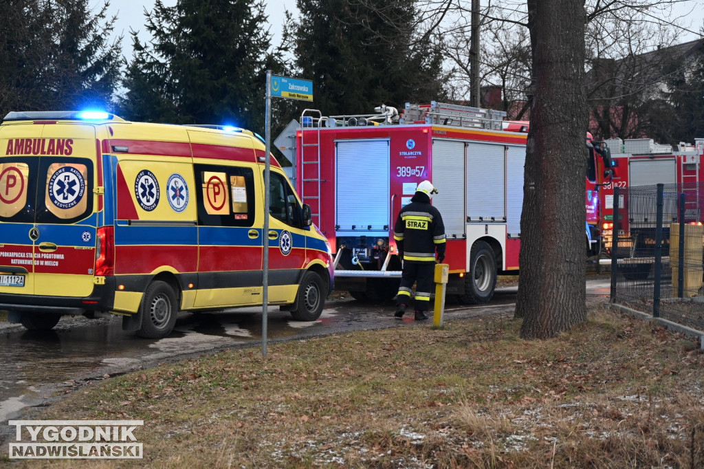 Pożar w Tarnobrzegu