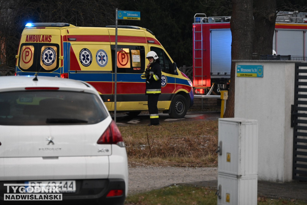 Pożar w Tarnobrzegu