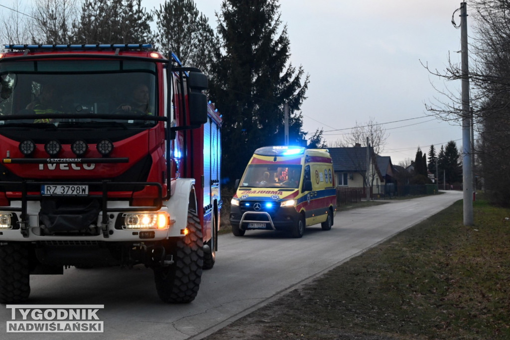 Pożar w Tarnobrzegu