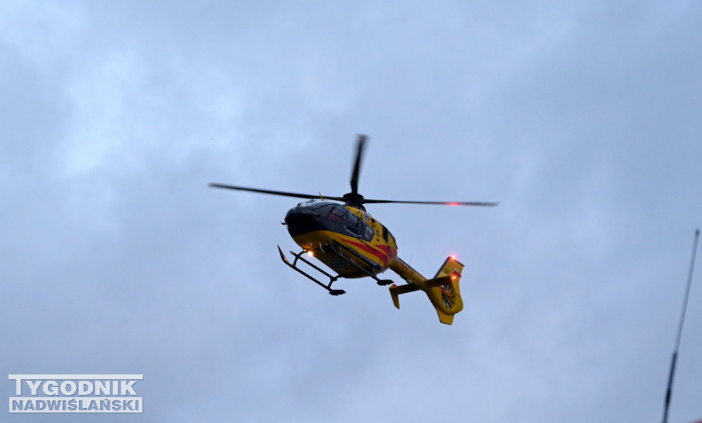 Pożar w Tarnobrzegu