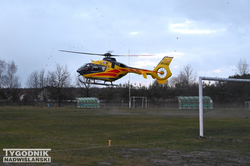 Pożar w Tarnobrzegu