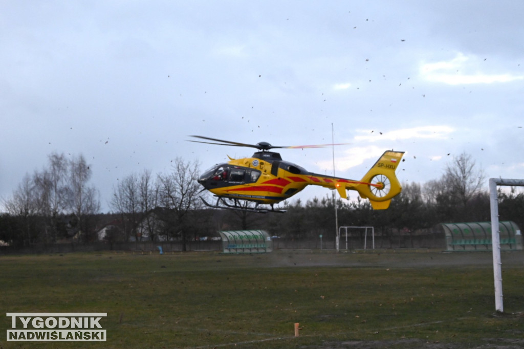 Pożar w Tarnobrzegu