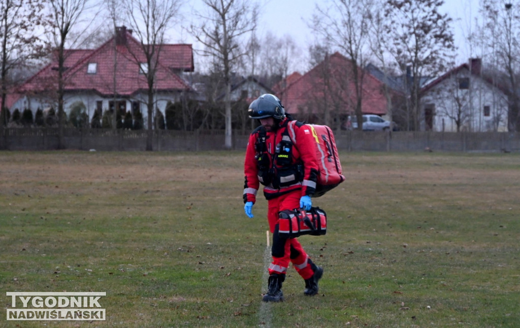 Pożar w Tarnobrzegu