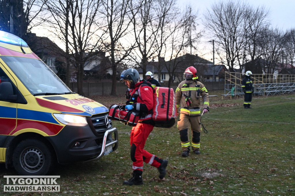 Pożar w Tarnobrzegu