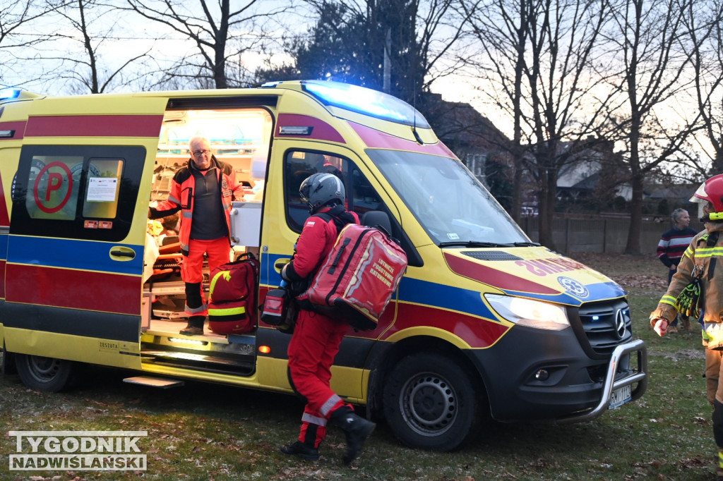 Pożar w Tarnobrzegu