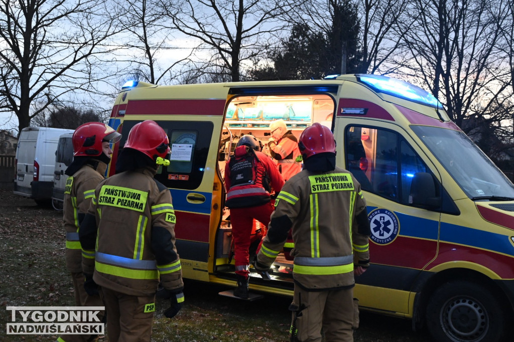 Pożar w Tarnobrzegu