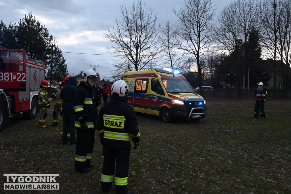 Pożar w Tarnobrzegu