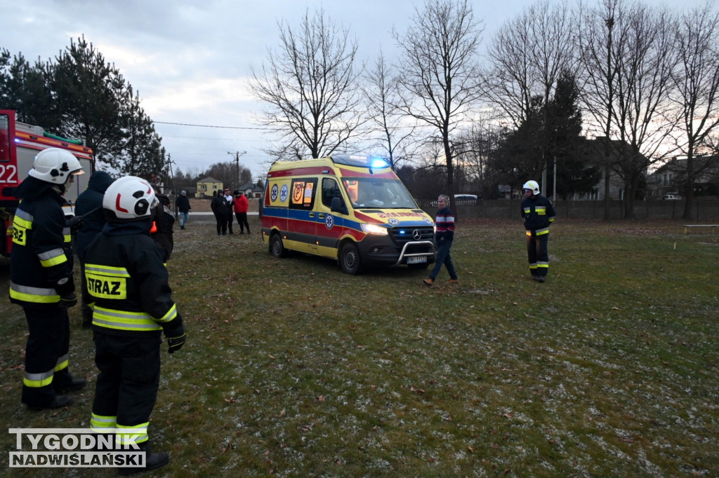 Pożar w Tarnobrzegu