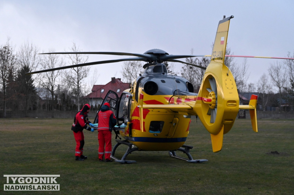 Pożar w Tarnobrzegu