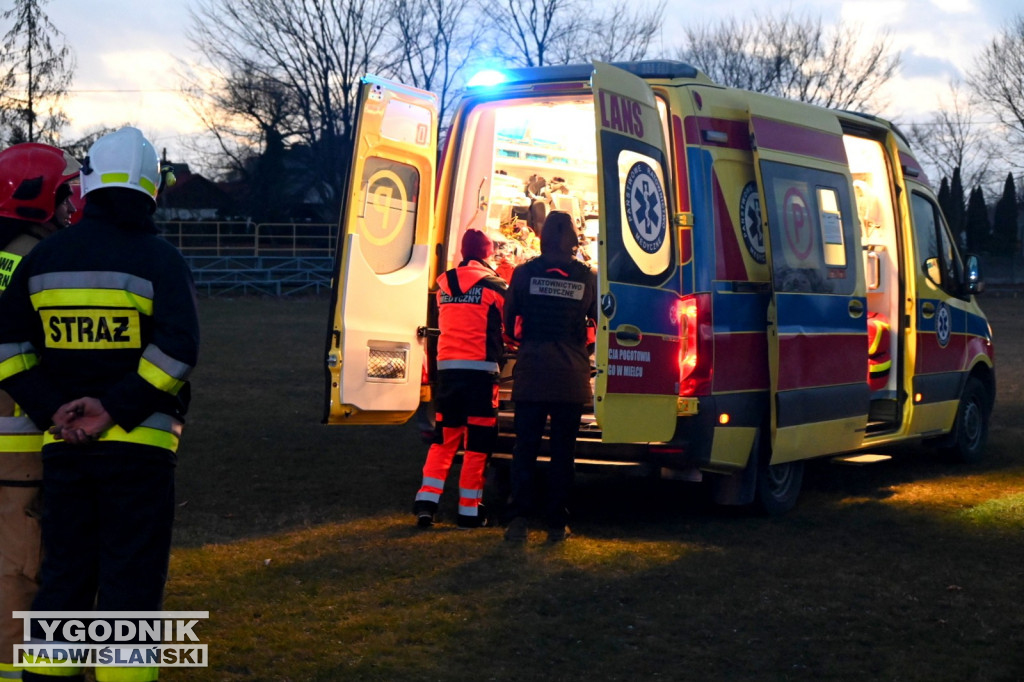 Pożar w Tarnobrzegu