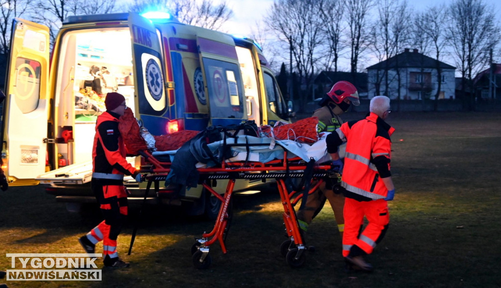 Pożar w Tarnobrzegu