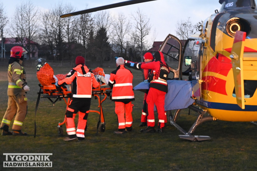 Pożar w Tarnobrzegu