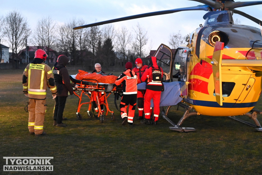 Pożar w Tarnobrzegu