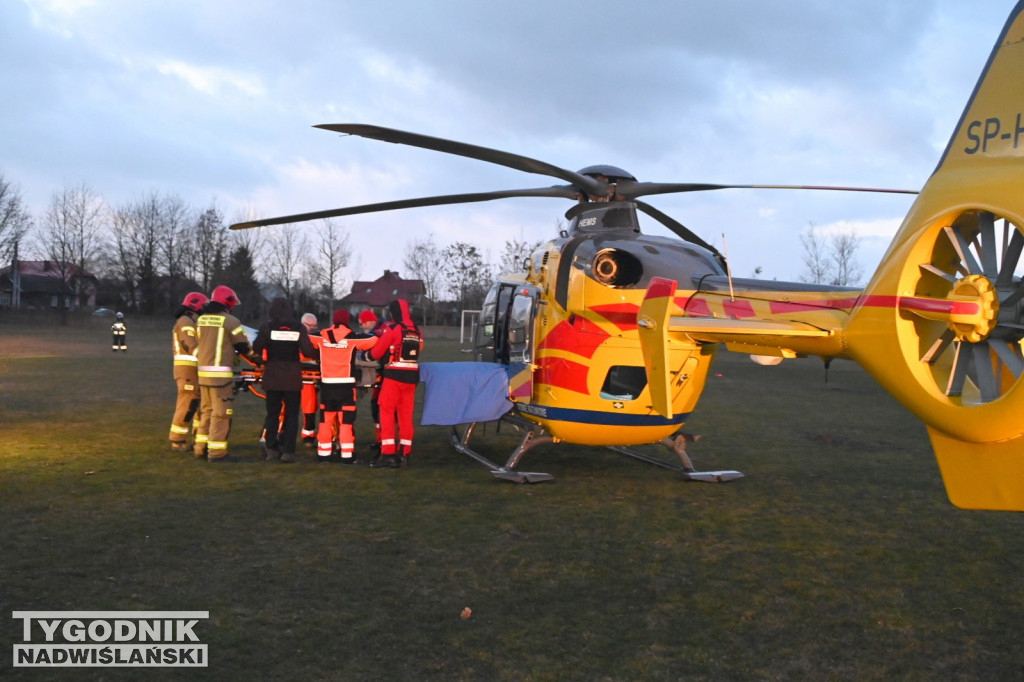 Pożar w Tarnobrzegu