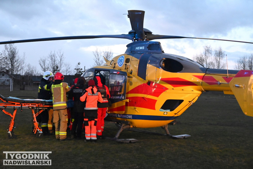 Pożar w Tarnobrzegu