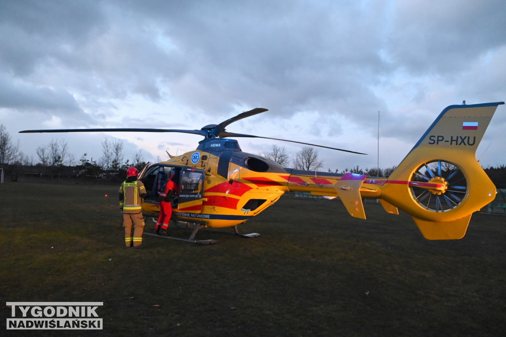 Pożar w Tarnobrzegu