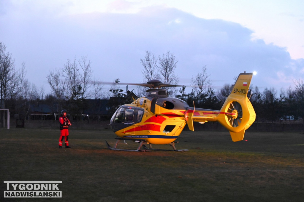 Pożar w Tarnobrzegu