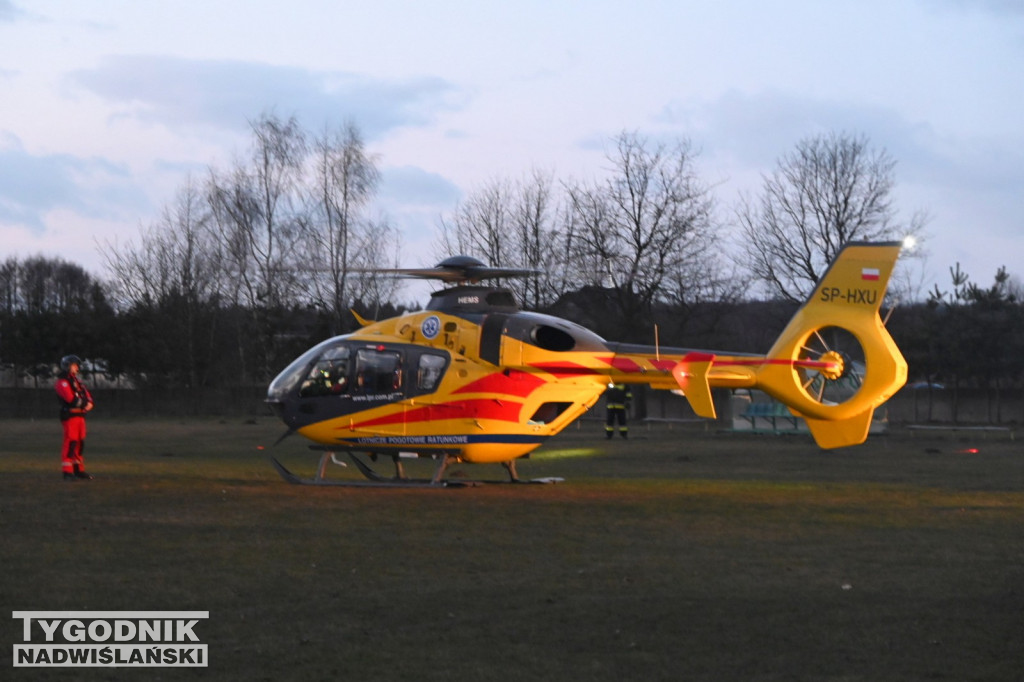 Pożar w Tarnobrzegu