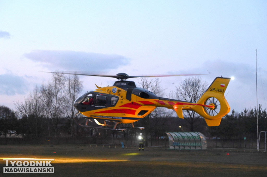 Pożar w Tarnobrzegu