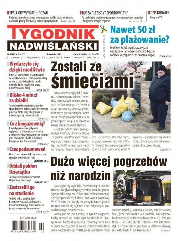 Jedynki Tygodnika Nadwiślańskiego w 2025 roku