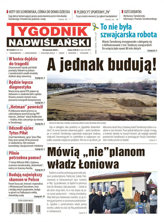 Jedynki Tygodnika Nadwiślańskiego w 2025 roku