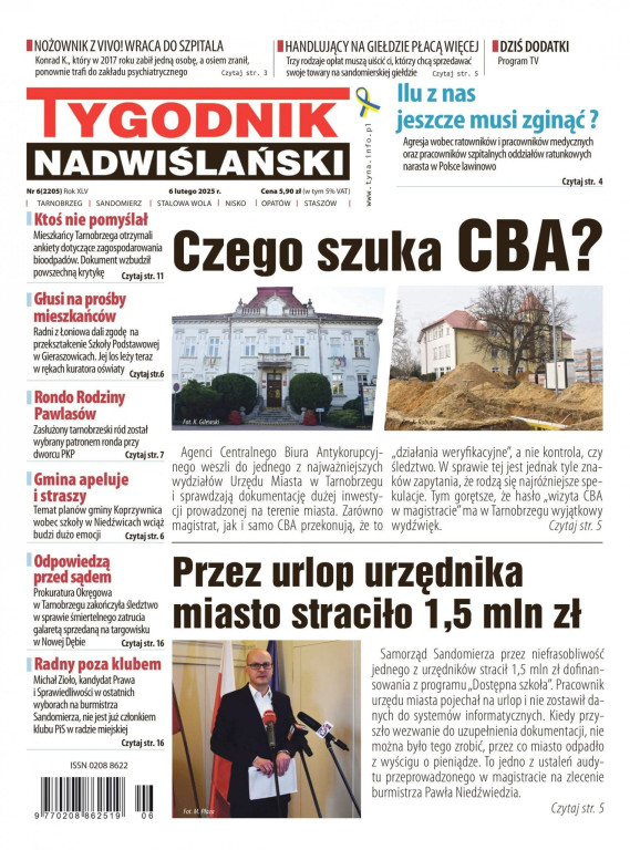 Jedynki Tygodnika Nadwiślańskiego w 2025 roku