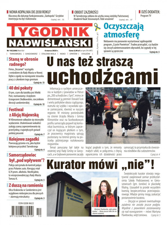 Jedynki Tygodnika Nadwiślańskiego w 2025 roku