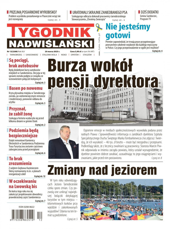Jedynki Tygodnika Nadwiślańskiego w 2025 roku