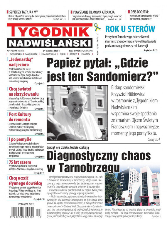 Jedynki Tygodnika Nadwiślańskiego w 2025 roku