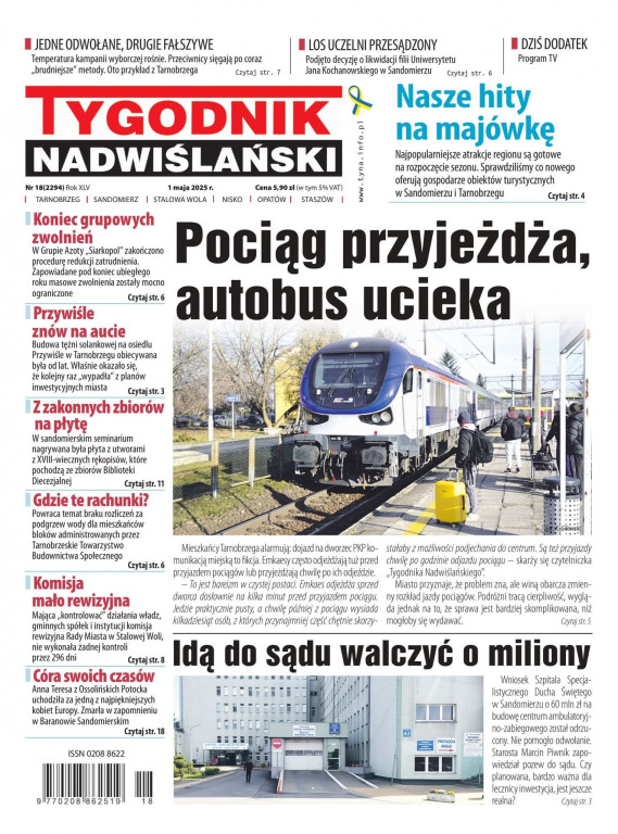 Jedynki Tygodnika Nadwiślańskiego w 2025 roku